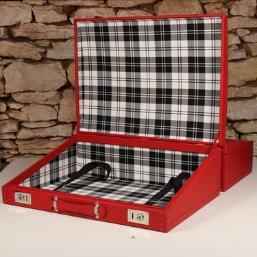 Set of suitcases in leather for Jaguar XK120