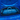 Three bespoke blue leather bags with contrasting white stitching fitted in the rear boot of an Alpine A110.