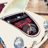 Plaid canvas bag fMac Queen Modern tartan or trunk compartment Porsche 356 A BT5 white