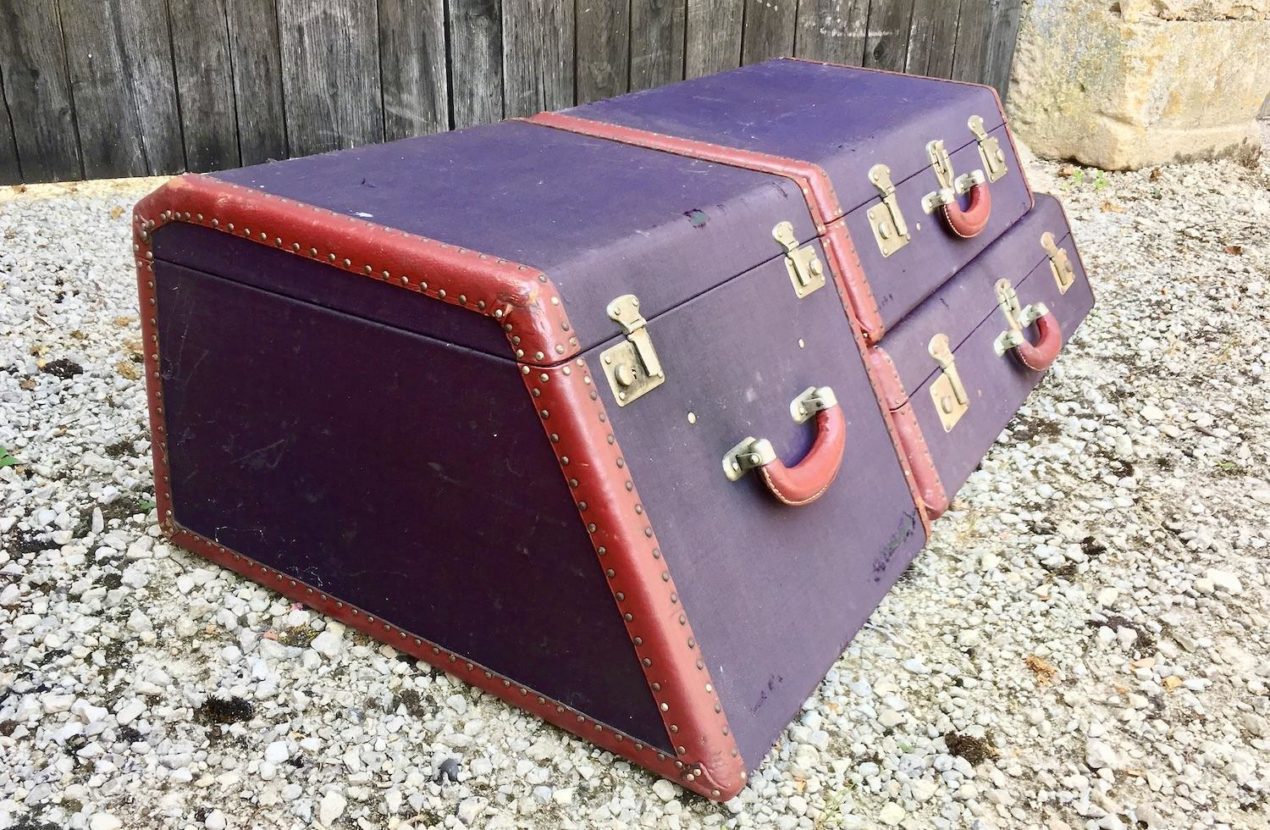 Original suitcases for Facel Vega HK500